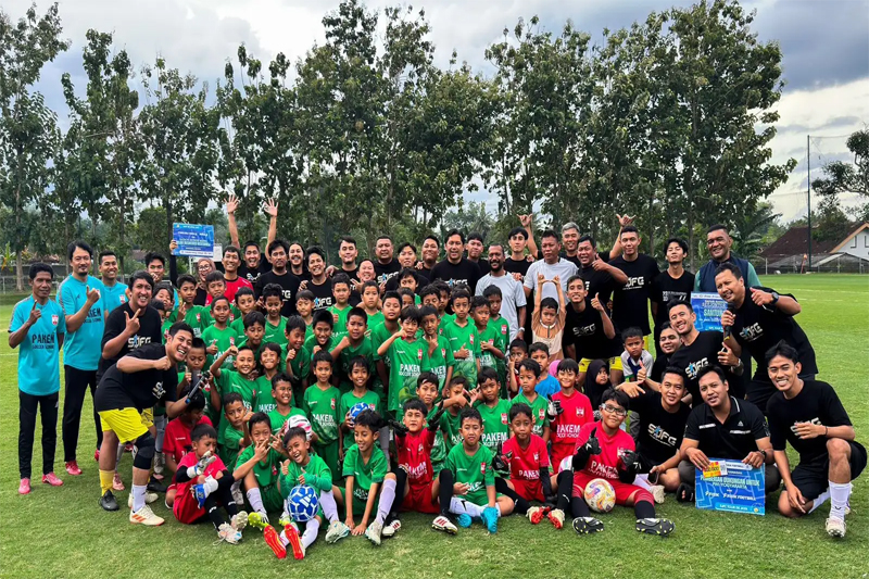 SeeJontor FC Gelar Coaching Clinic di Sleman Bareng Legenda Timnas Indonesia