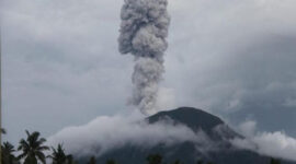 Gunung Ibu Maluku Utara Erupsi Lagi, Puluhan Gempa Letusan Terjadi Hari Ini