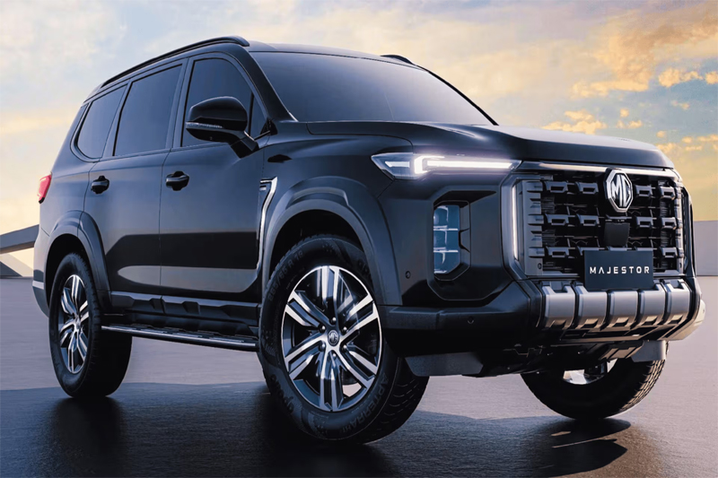 MG Majestor SUV Flagship Baru Siap Tantang Dominasi Toyota Fortuner Besok