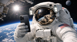 iPhone Terbang ke Bulan