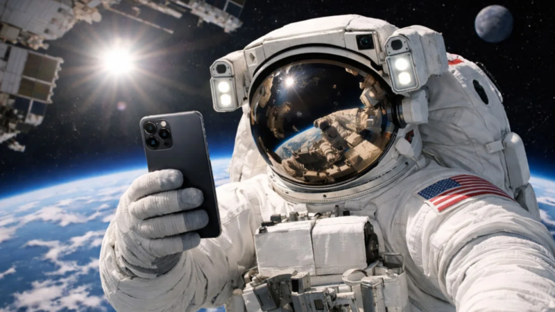 iPhone Terbang ke Bulan