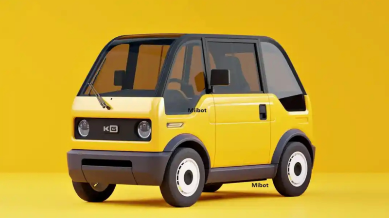 Mibot mobil listrik mungil