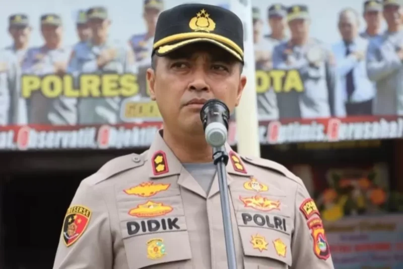 Eks Kapolres Bima Kota, AKBP Didik Putra Kuncoro. 