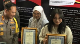 Polresta Jogja Apresiasi Mahasiswi yang Mengejar dan Menabrak Jambret