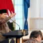 Presiden RI, Prabowo Subianto berpidato dalam Sidang Kabinet Paripurna (SKP) di Istana Negara, Jakarta pada Senin, 20 Oktober 2025. (Foto: BPMI Setpres)