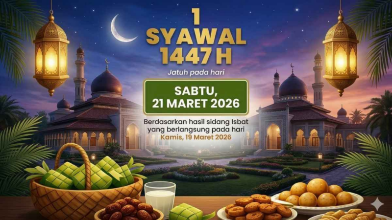 Lebaran Sabtu 21 Maret 2026