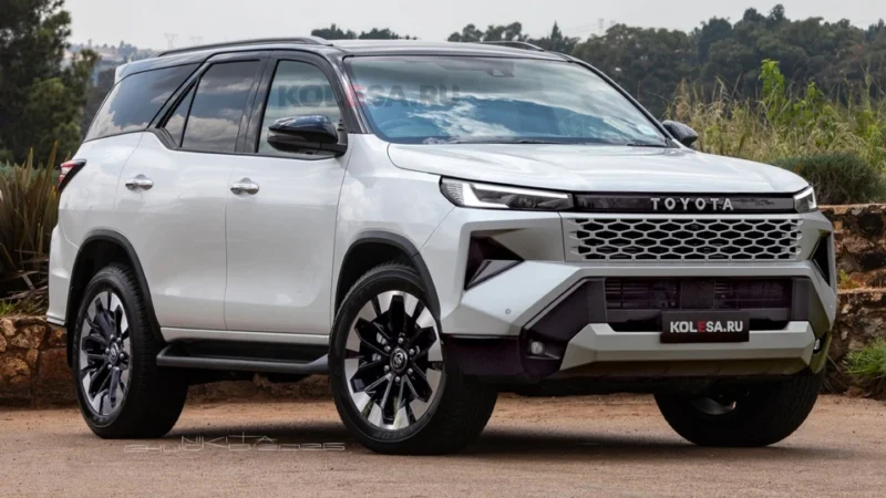 Toyota Fortuner Baru Diprediksi Berbagi Desain dan Teknologi dengan Hilux