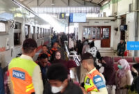 Hari Kedua Lebaran, Penumpang KAI Madiun Masih Padati Sejumlah Stasiun