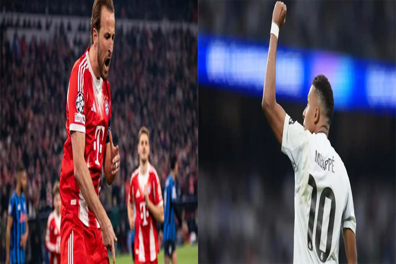 Persaingan Top Skor Liga Champions Kylian Mbappe dan Harry Kane Kian Sengit