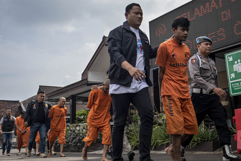 Polisi Ringkus Pelaku Premanisme di Berbagai Wilayah Guna Jamin Keamanan Publik