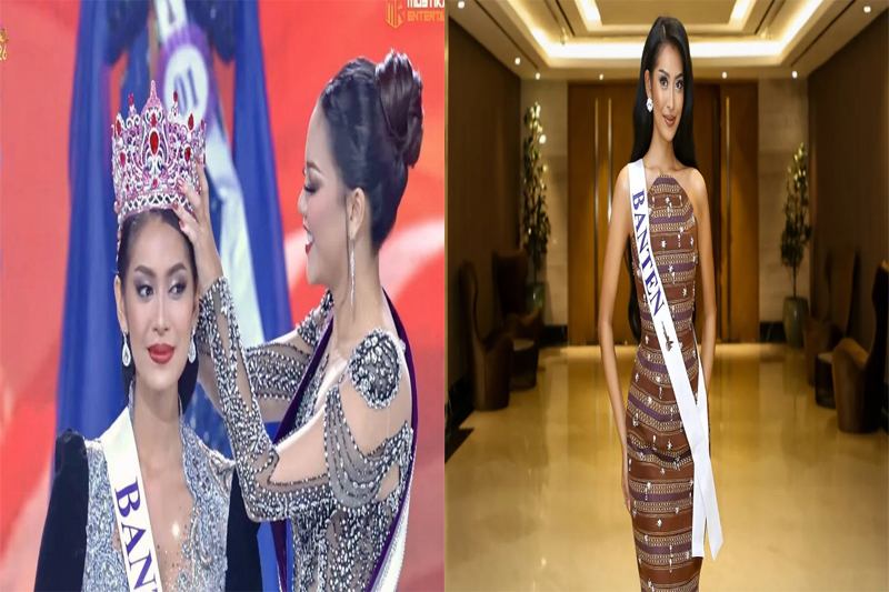 Agnes Aditya Rahajeng dari Banten Resmi Raih Mahkota Puteri Indonesia 2026