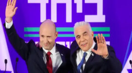 Koalisi Dua Mantan Perdana Menteri Israel Bersatu Jatuhkan Benjamin Netanyahu