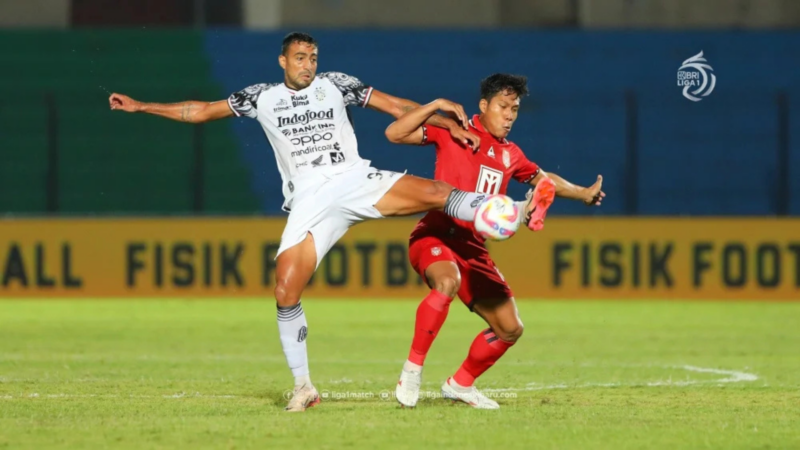 Bali United vs Malut United