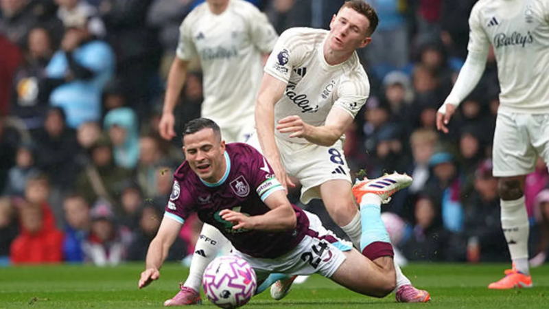 Nottingham Forest vs Burnley
