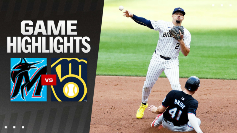 Marlins vs Brewers April 19