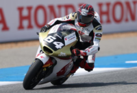 Penampilan Mario Aji Moto2