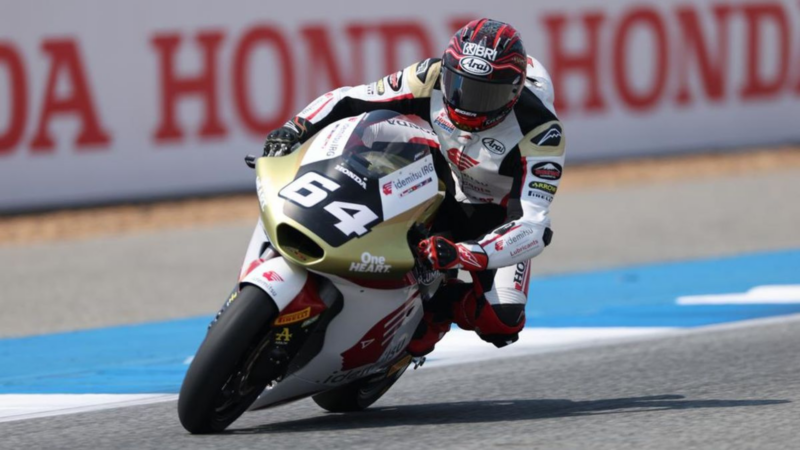 Penampilan Mario Aji Moto2