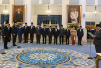 Daftar reshuffle kabinet