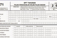 Pelaporan SPT Tahunan Badan